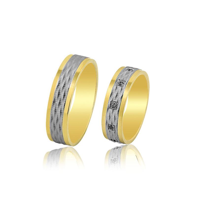 Gold :14K (585) Stone : - Women Size : 5-13 Man Size : 7-13 Weight : 12,00 gr