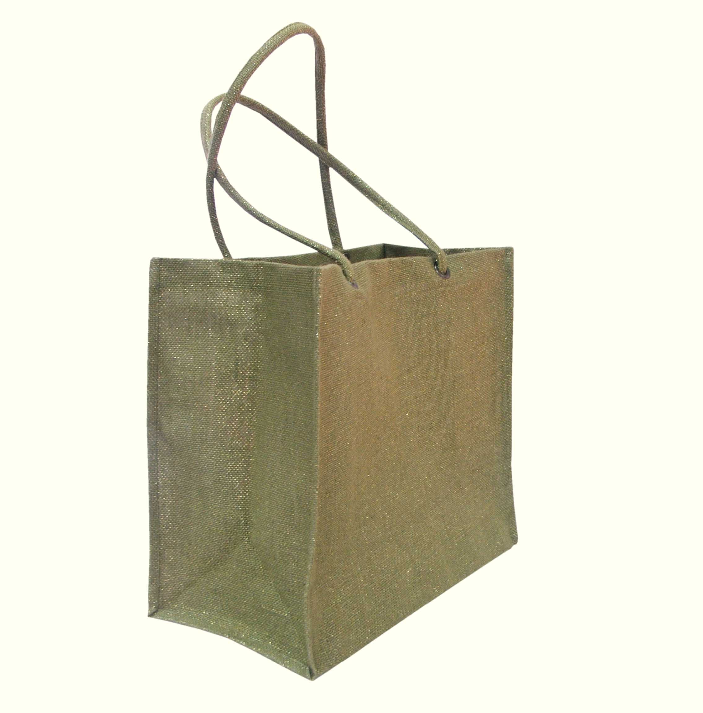 Bags made from natural jute fabric. Jute bags are easy to carry, spacious, strong, durable, reusable...