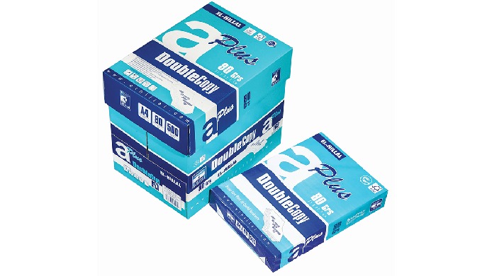 Carton de rames de papier blanc A4