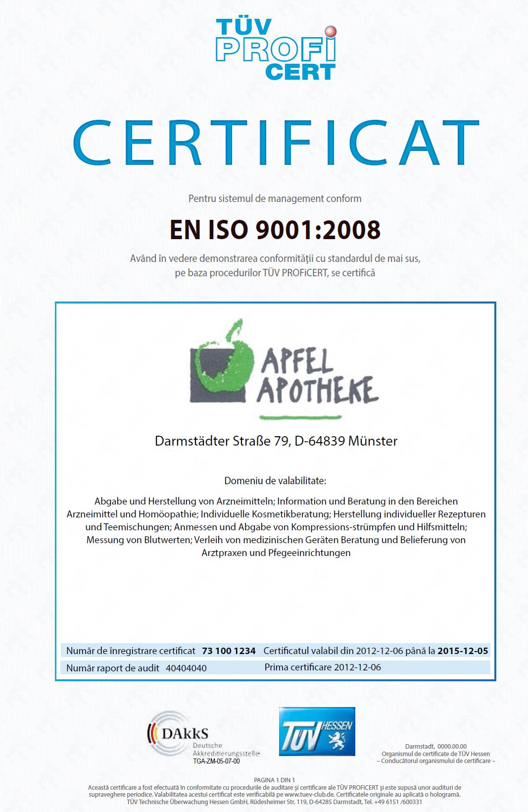 Certificarea sistemelor de management este o demonstrare a preocupării organizaţiilor de a-şi îmbună...