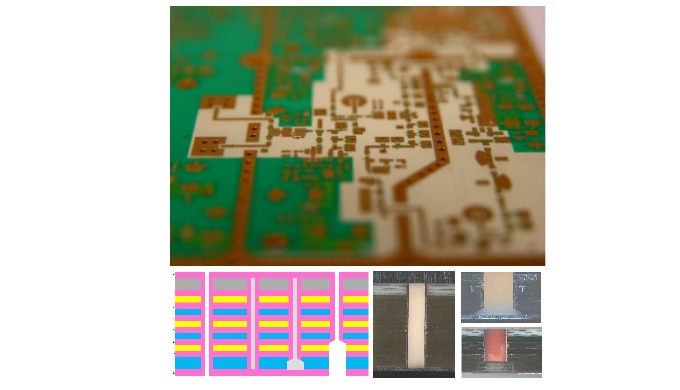 Application: Telecom Technology: Multilayer 8 layer mixed layup Via Filled ...