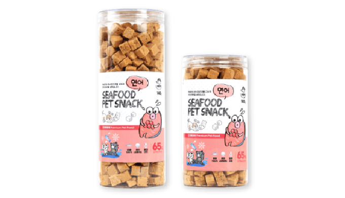 Salmon Treat Bottle