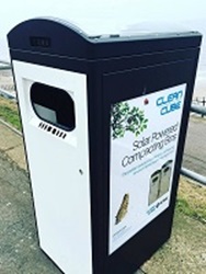 Introduction Its' the worlds's smartest trash bin! Reduce waste collection costs by up to 80% with o...