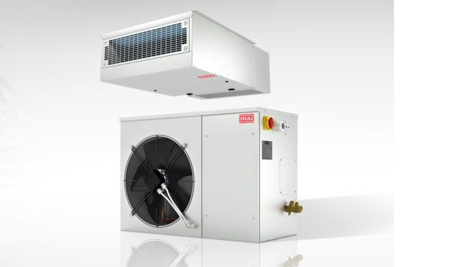 Condizionatore split per il Free Cooling in container per telecomunicazioni Lo SplitAir è la version...