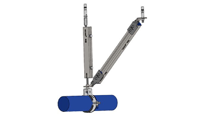 Application It is applicable to lateral seismic support for a single-pipe. Technical data Material: ...