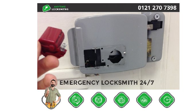 For the best 24/7 lockout assistance by experts from Anytime Locksmiths, call on 0121 270 7398.
