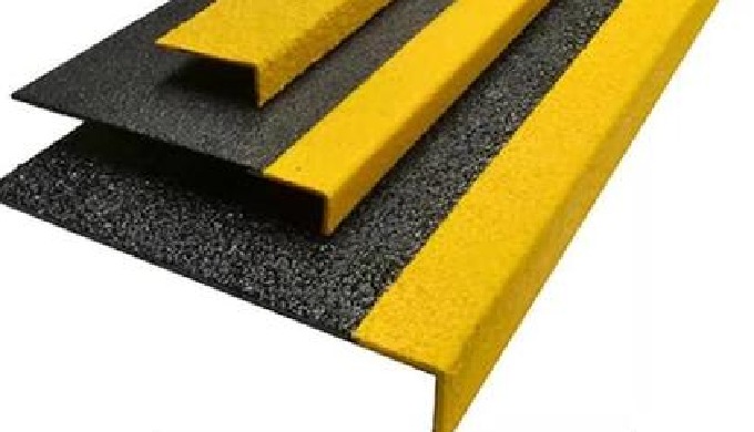 Anti-Slip GRP Stair Nosing Improve slip resistance and visibility on stairways and landing areas wit...
