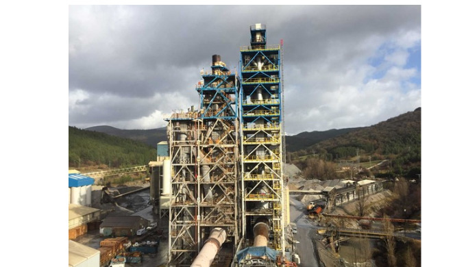Montajes industriales para plantas cementeras. Montaje de procesos de molie...
