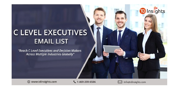 If you wish to target C Level Executives, we are here to help you. TDInsights provides the high-clas...