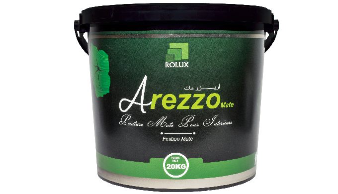 Arezzo Mate est une peinture à base d'eau avec un haut niveau de couverture et d'opacité , formulée ...