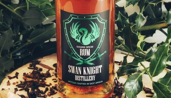 The first product from Swan Knight Distillery is a 70cl bottle of 40% ABV Golden Spice Rum. It is cu...