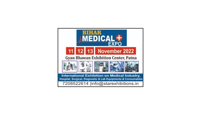 Bihar Medical Expo 2022- International Exhibition on Medical Industry, Hospital, Surgical, Diagnosti...