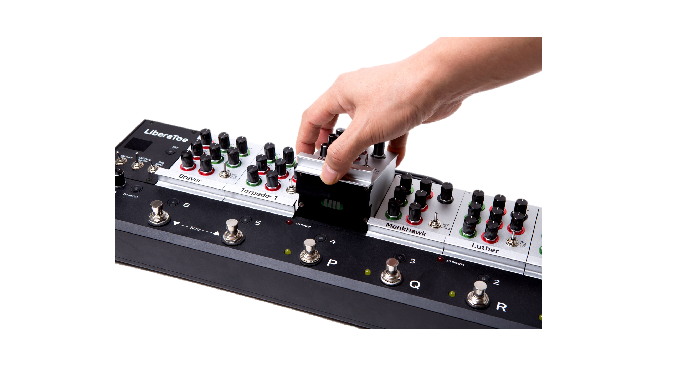 LiberaToe-6 is premium multi-effects platform features modular structure offering 6 slots, dual chan...