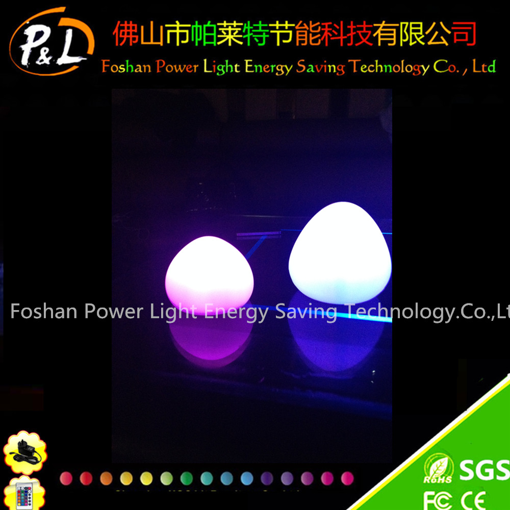 Product description 1. Material: PE 2. Size:16X16X25cm 3. Can be changed in 16 colors 4. With remote...