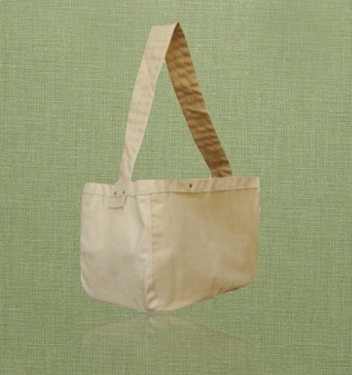 Bags made of 100% regular Cotton fabric.Messenger bag and newspaper bag meets shopping bag.Typically...