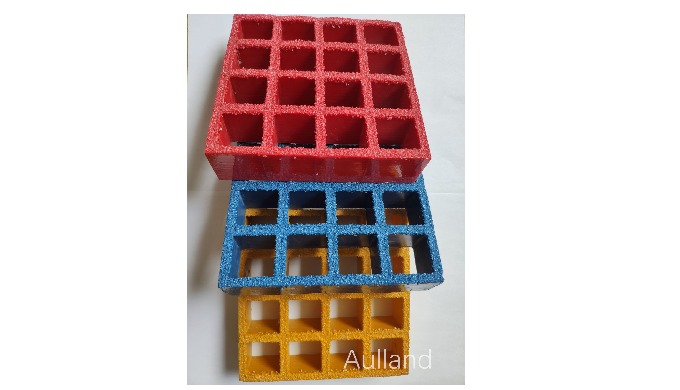 Molded Gratings is manufactured in an open, heated mold system. Continuous E-glass roving's are plac...