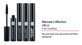 This mascara gives volume and long lines to eyelashes with soft application