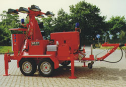 Mobile Flutlichtaggregate