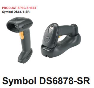 SG20 Symbol DS6878-SR, lecteurs sans fil à imageur Bluetooth 2-D