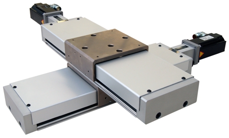 Motorized precision slides with spindle drive
