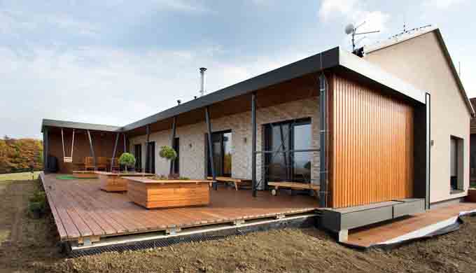 Apartment and family houses, social flats, homes for elderly 