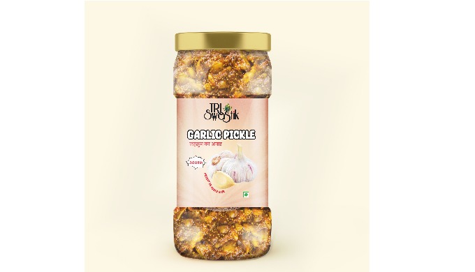 Tri Swastik Foods: Unleash the Power of Garlic with Our Homemade Desi Pickle! Craving a flavor explo...