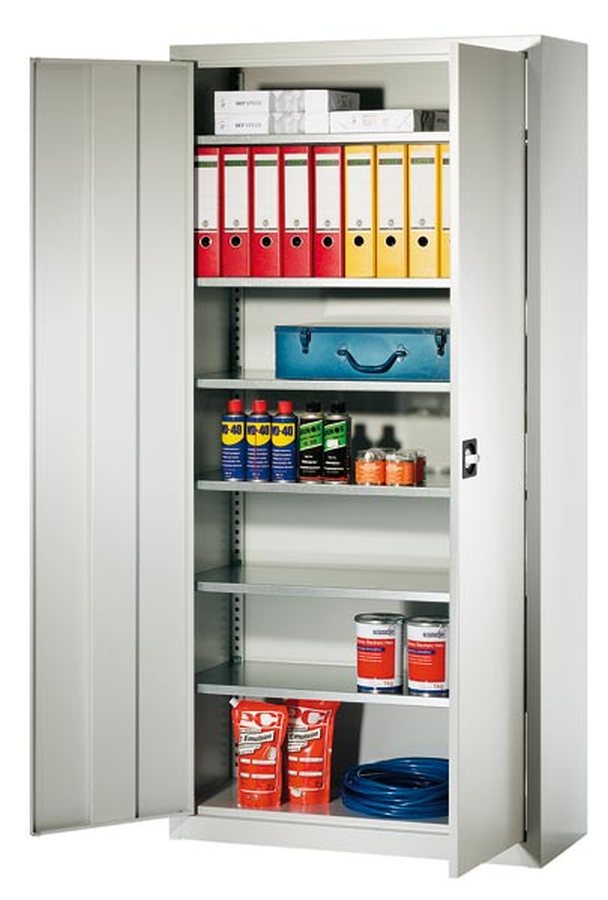 HxBxT 1950 x 950 x 400 mmKorpus Stabile, strapazierfähige Stahlkonstruktion. Abriebfeste, umweltfreu...