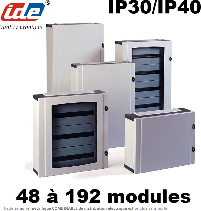 Armoire électrique en métal 1000x600x300mm - étanche IP66, IK10 - Livré