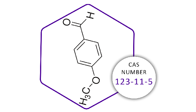 CAS NO: 123-11-5 IUPAC NAME: 4-Methoxy Benzaldehyde FORMULA: C8H8O2 DESCRIPTION: Para Anisic Aldehyd...