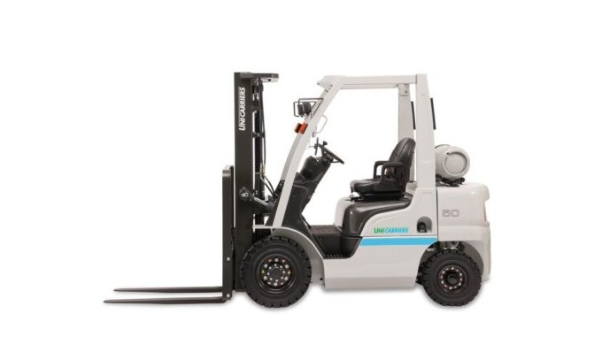 UniCarriers Forklift platinum - II PF30-PF70 series forklifts are dual fuel gas/LP powered with a lo...
