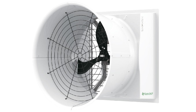 50” Axial Fan/ Wall Mounted Exhaust Fan/ Ventilation Fan/ Farm Building Fan/ Cone Fan/ Fiberglass Fan/ Side Wall Fan