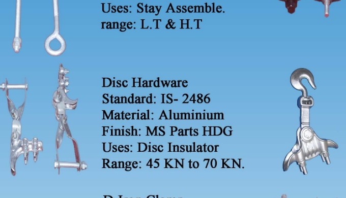 We are the manufacturer of all types of power tranmsission and distribution