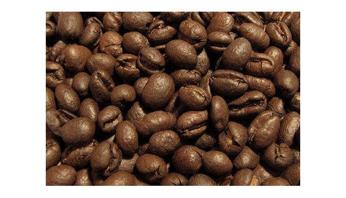 Rich in taste, Aroma, Hygenic Peaberry roasted coffee beans.