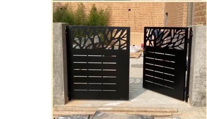 Modern Metal Gates for Entrances and Yards