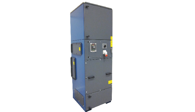 Compact, self-cleaning filter