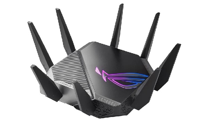 ASUS ROG Rapture GT-AXE11000 - wireless router - Wi-Fi 6E - Wi-Fi 6 - desktop Next-gen WiFi standard...
