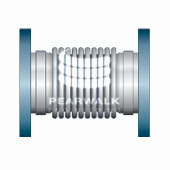 Expansion joints designed to absorb axial movement from thermal expansion and contraction of pipewor...