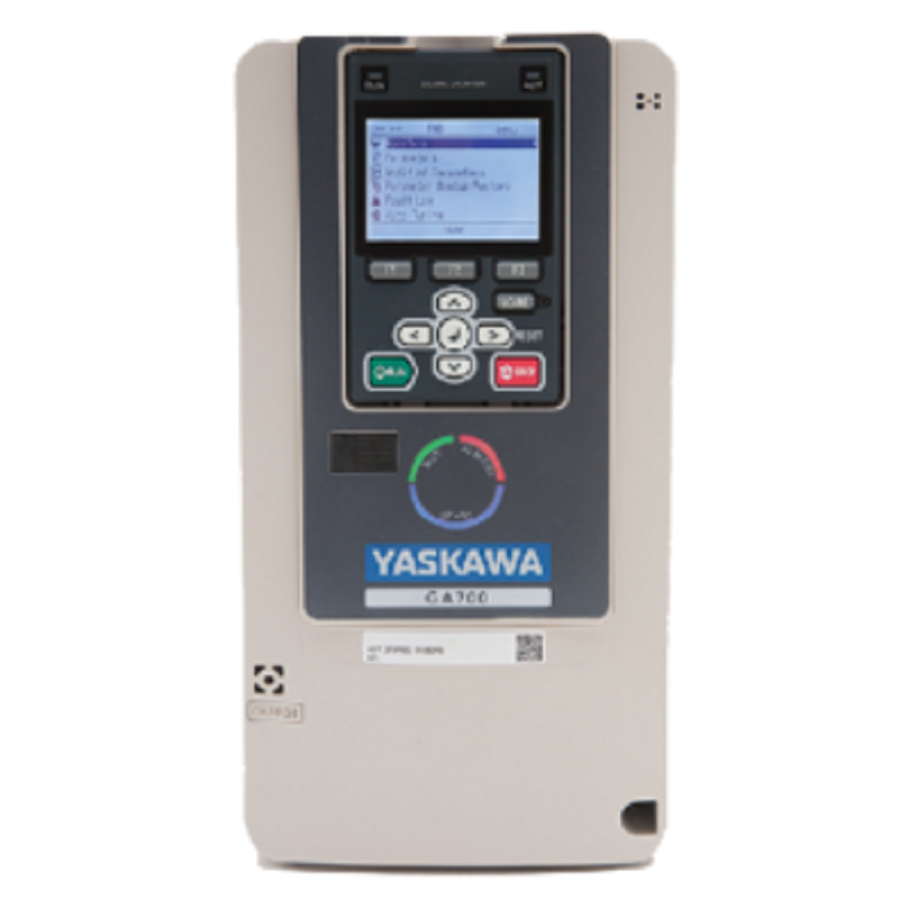 The GA700 is Yaskawa's advanced vector control drive, engineered for demanding industrial applicatio...
