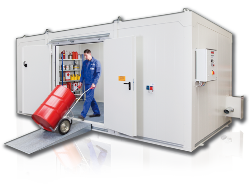 Containere de depozitare produse periculoase in exterior antifoc: containere depozitare produse peri...