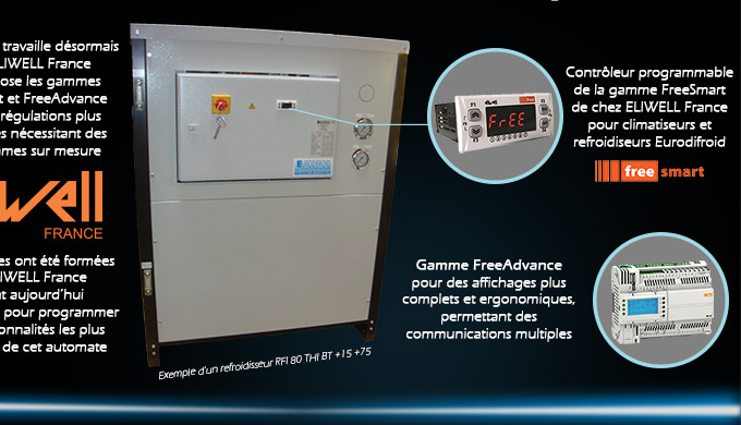 Eurodifroid offers devices with fully programmable electronic controllers