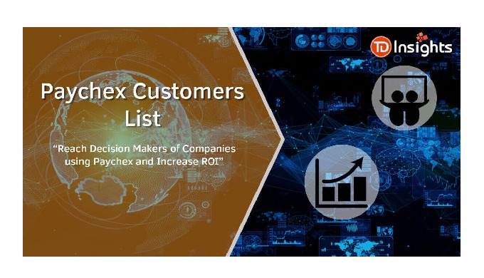 Avail accurate, well-structured, and ready-to-use Paychex Client List to connect with your prospecti...