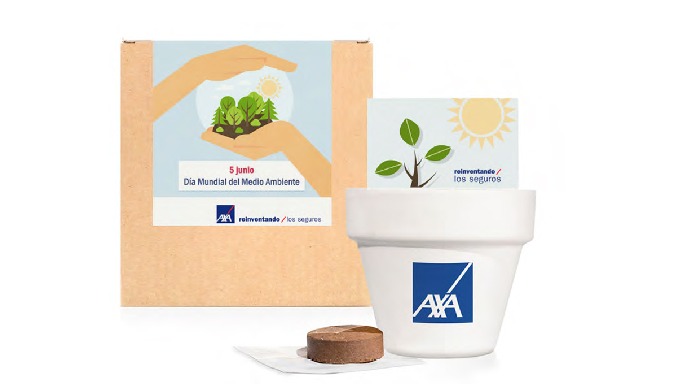 KIT SIEMBRA EARTH CON MACETA CERAMICA BLANCA