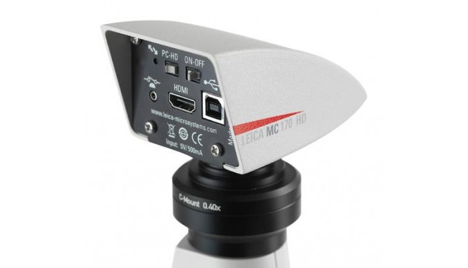 Die leistungsstarke Mikroskopkamera liefert ultraschnelle Livebilder via HDMI-Schnittstelle an einen...
