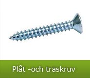Olika gängformande detaljer såsom vanlig plåtskruv drinvit, taptite, GF ,självborrande skruv, fransk...