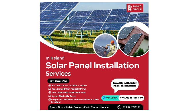 Rayco Eco offers professional solar panel installation services tailored to meet the energy needs of...