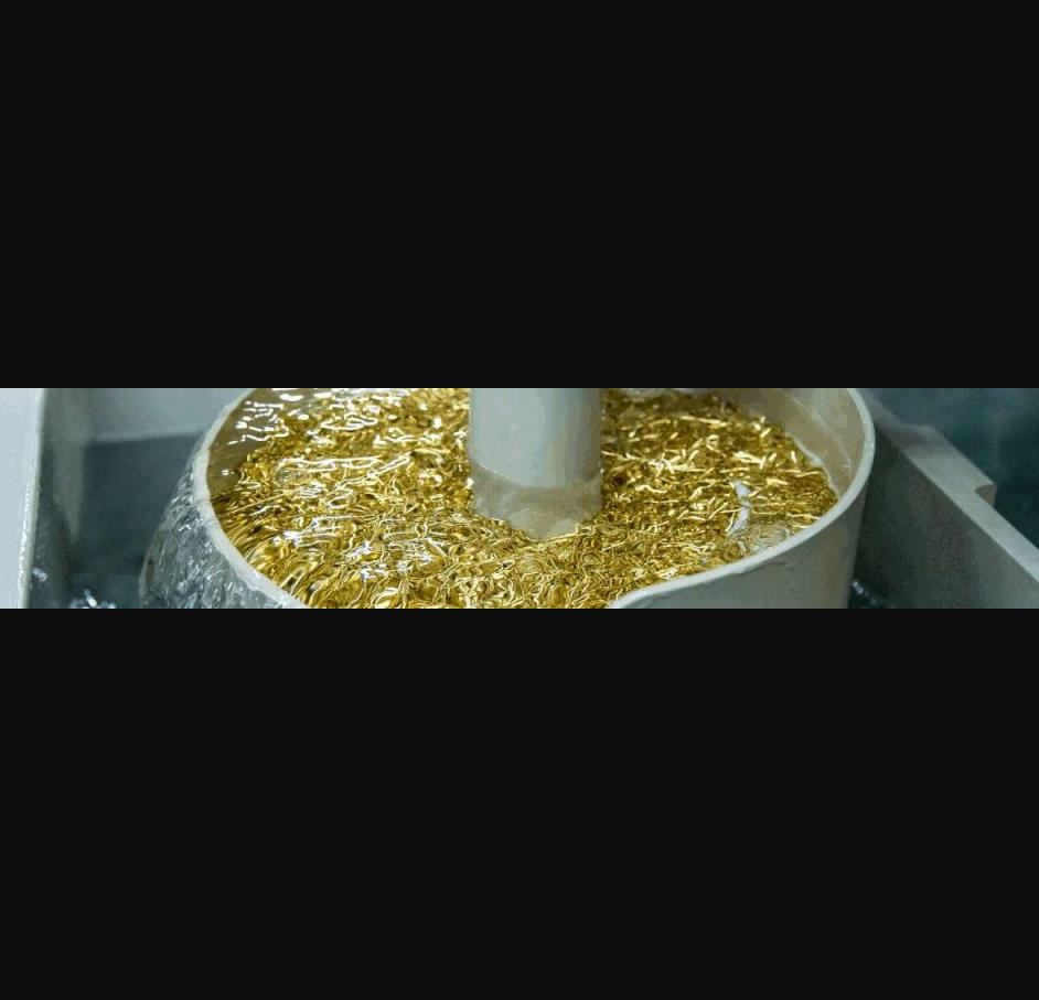 Revêtement de surface à l'or pur