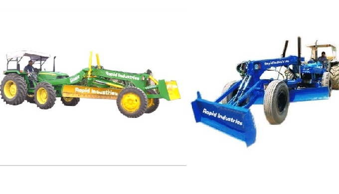 Rapid Industries An ISO 9001 : 2015 Certified Company, We are the Manufacturer of JCB fitted Grader,...