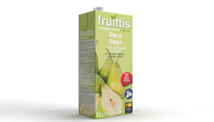 Fruittis Nectar. Pear.