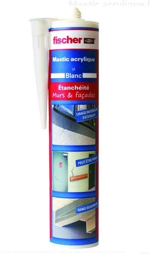 Mastic acrylique DA acajou