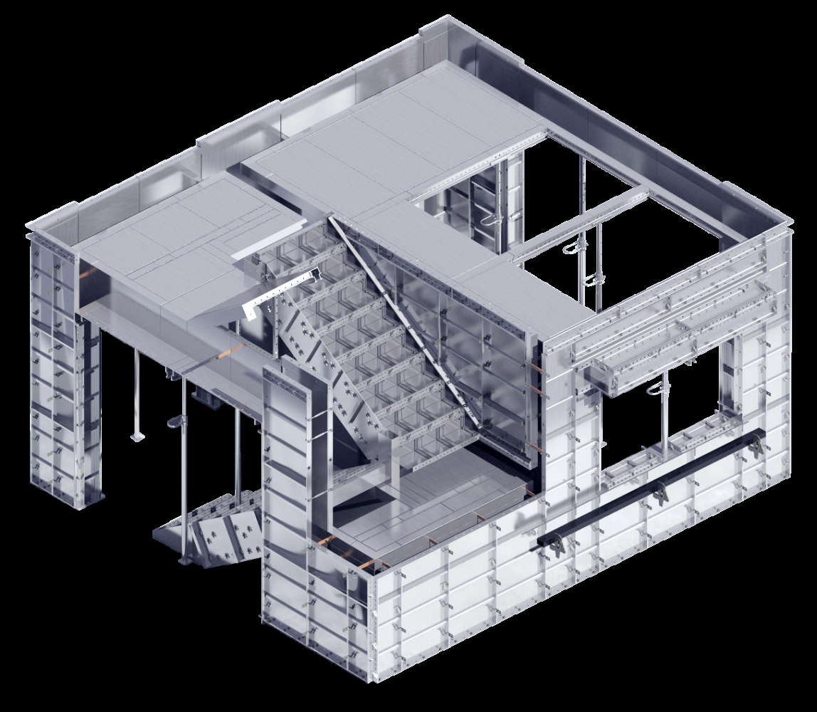 Cosmos Construction Machineries & Equipments provides modular Aluminium Formwork Systems, Cosfor...